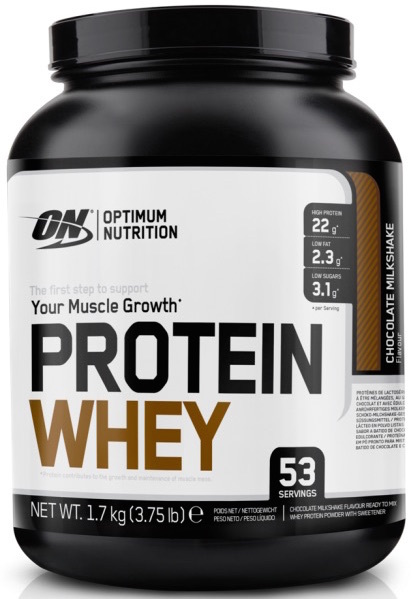 Optimum Nutrition Protein Whey, 1.7kg. Chocolate
