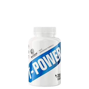 Swedish Supplements T-Power, 200 kapsl.