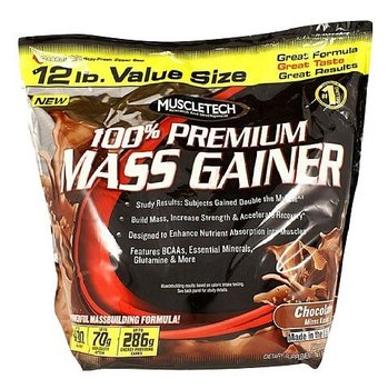 MuscleTech 100% Premium Mass Gainer, 5,5kg. Chocolate