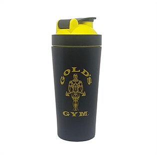 GGolds Gym Stainless Steel Protein Shaker, 750ml.