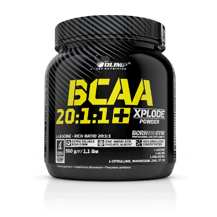 Olimp Sport Nutrition BCAA 20:1:1, 500g. Cola