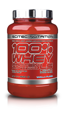 Scitec Nutrition 100% Whey Protein Professional LS, 2.35kg.  Vanilla