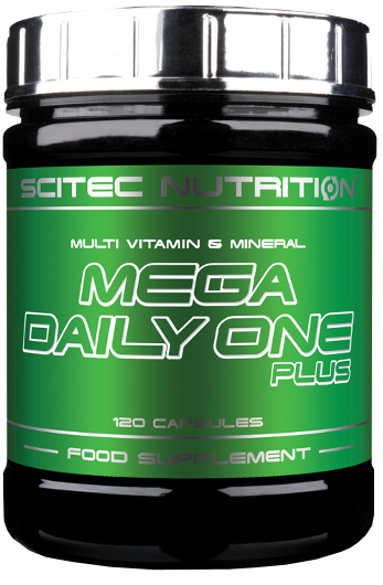 Scitec Nutrition Mega Daily One Plus, 120 kapsl.