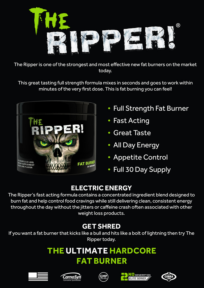 Cobra Labs The Ripper, 150g. Cherry Limeade