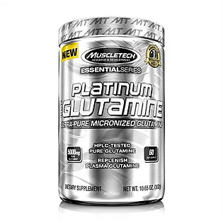 MuscleTech Platinum 100% Glutamine, 300g.