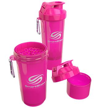 Smart Shake Slim Neon Pink, 800ml.