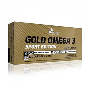 Olimp Sport Nutrition Omega 3 Gold Sport edition, 120 kapsl.