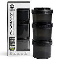 SmartShake SmartShake Revive Storage 3-Pack Black