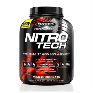 MuscleTech Nitro-Tech Whey Isolate, 1,8kg. Birthday Cake