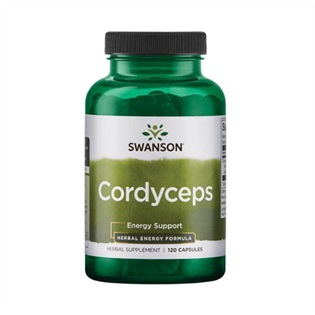 Swanson Cordyceps 600mg. 120 kapsl.