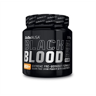 BioTechUSA Black Blood NOX+, 330g. Röd Apelsin