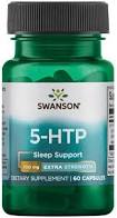 Swanson Ultra Extra Strength 5-HTP, 50mg. 60 kapsl.