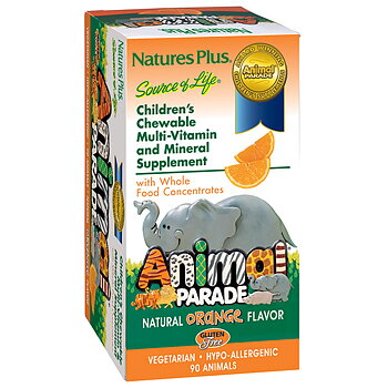 Nature's Plus Animal Parade Barn Multivitamin, 90 tabl. Grape