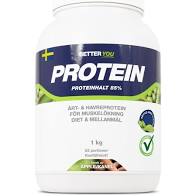 Better You Protein 85%, 1kg. Äpple Kanel