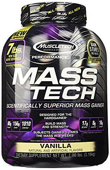 MuscleTech Mass-Tech, 3,2kg. Strawberry
