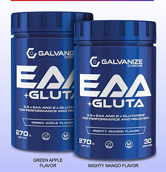 Galvanize EAA + Gluta, 270g. Mango