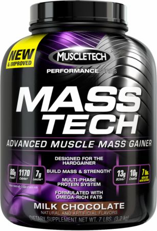 MuscleTech Mass-Tech, 3,2kg. Chocolate Crunch