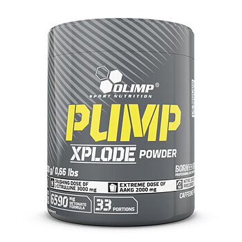 Olimp Sport Nutrition PUMP Xplode, 300g. Fruit Punch