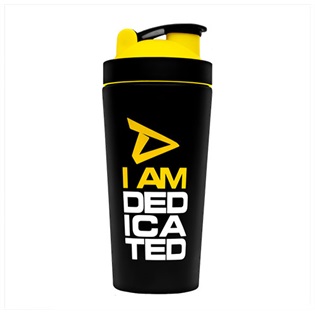 Dedicated Nutrition Metal Shaker, 750ml.