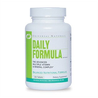 Universal Naturals Daily Formula, 100 tabl.