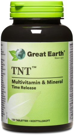 Great Earth TNT Multivitamin & Mineral, 150 tabl.