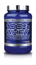 Scitec Nutrition 100% Whey Protein,920g. Strawberry