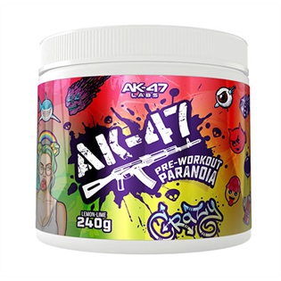 AK-47 Labs AK47 PWO Paranoia, 240g. Lemon Lime