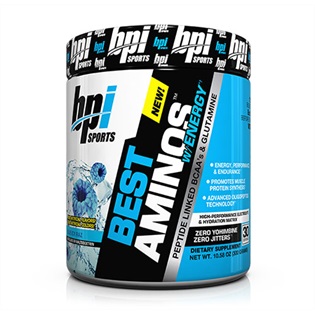 BPI Sports Best Aminos w/Energy, 300g. Red Lemonade