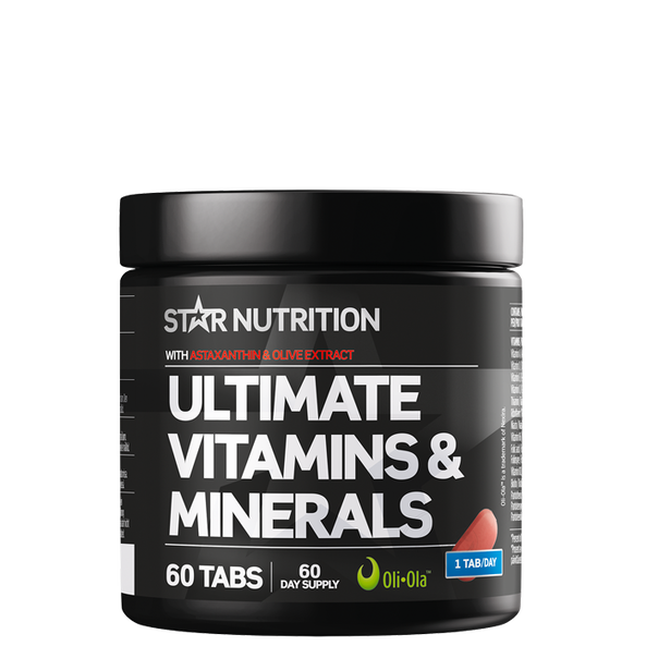 STAR Nutrition Ultimate Vitamins & Minerals, 60 tabl.