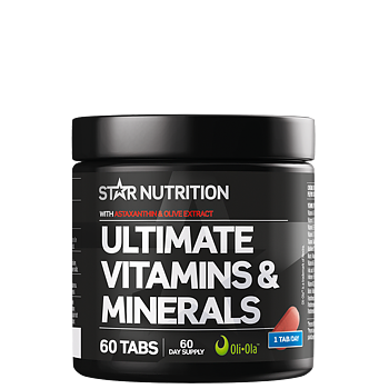 STAR Nutrition Ultimate Vitamins & Minerals, 60 tabl.