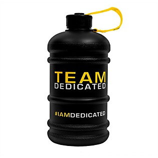 Dedicated Nutrition Waterjug, 2.2 lit Mattsvart