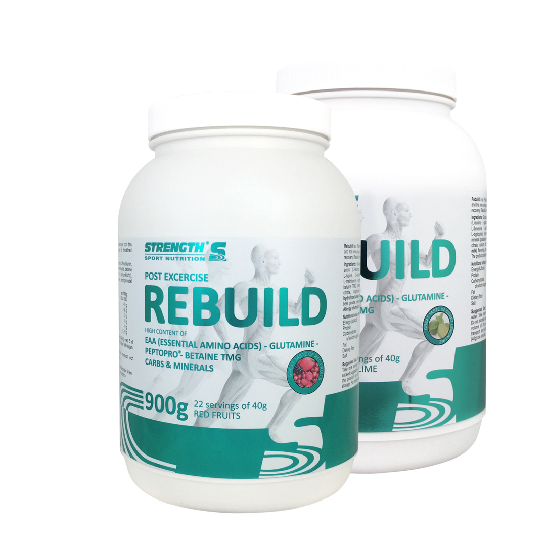 Strength Sport Nutrition Rebuild, 900g. Red Fruits