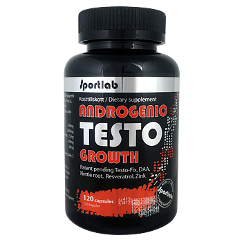 Sportlab Androgenic Testo Growth, 120 kapsl.
