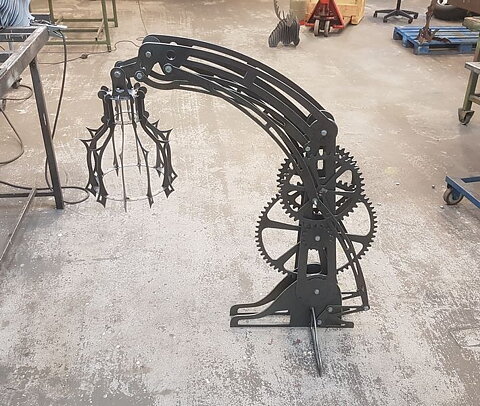 Steampunk lampa