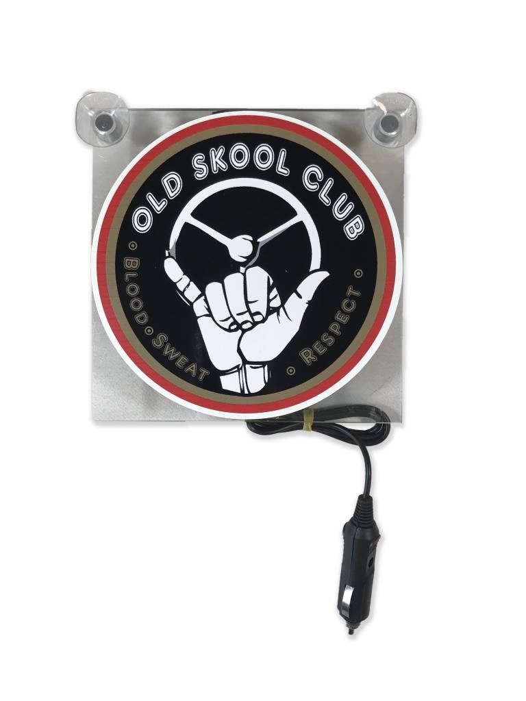 Window decal Old skool member decals 5 -pack