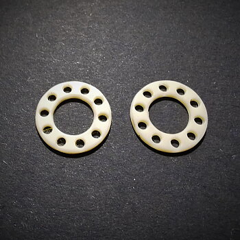 Nut trims ring to all our rims 2-pack 1:24 resin