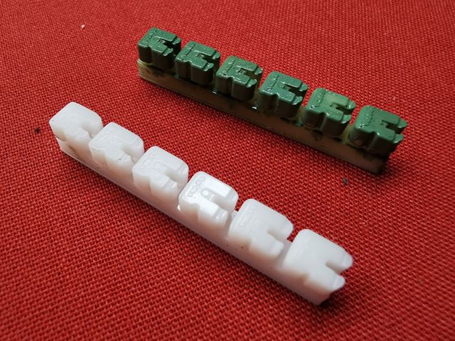 Volvo FH Cylinder Heads (Detail) 6-pack resin 1:24