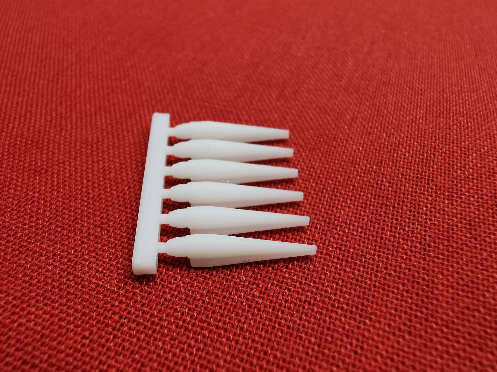 Torpedo Lights with separate glass 1:24 Resin  6-pack