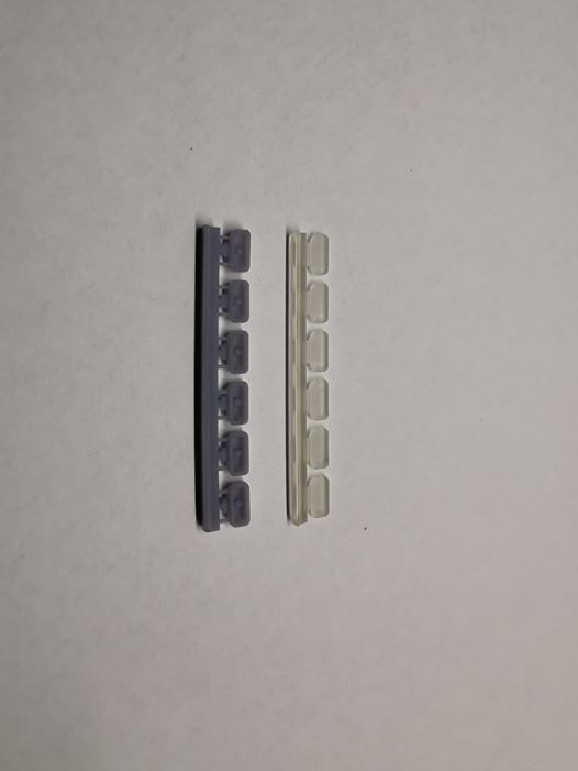 Foglights 6-pack 1:24 transparent lenses  included