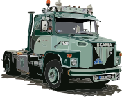 Scania 140/141  Daghytt 1:24 TRANSKIT utan chassi