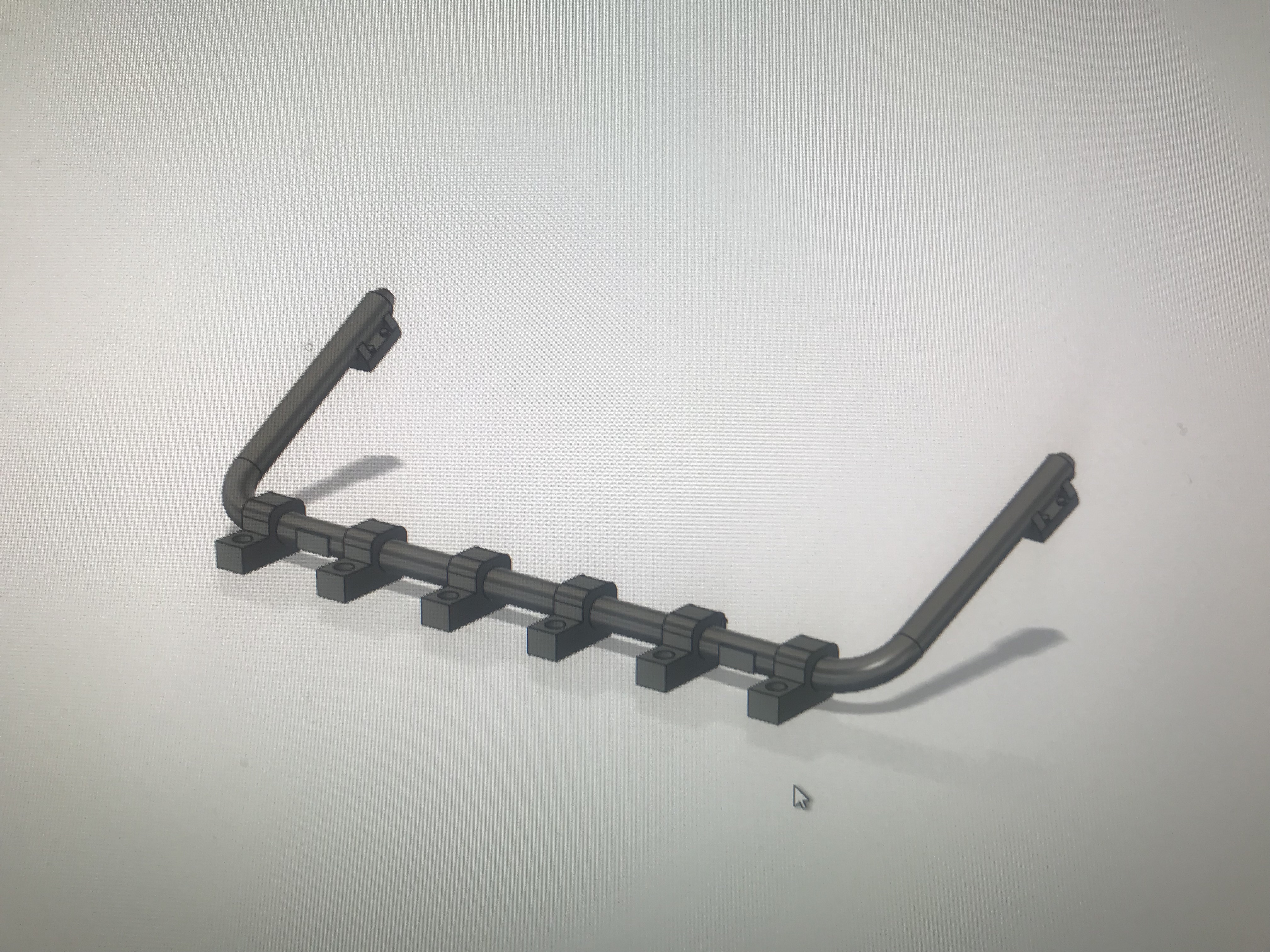 Volvo FH4 Trux Top-bar ( six holders to extralights)