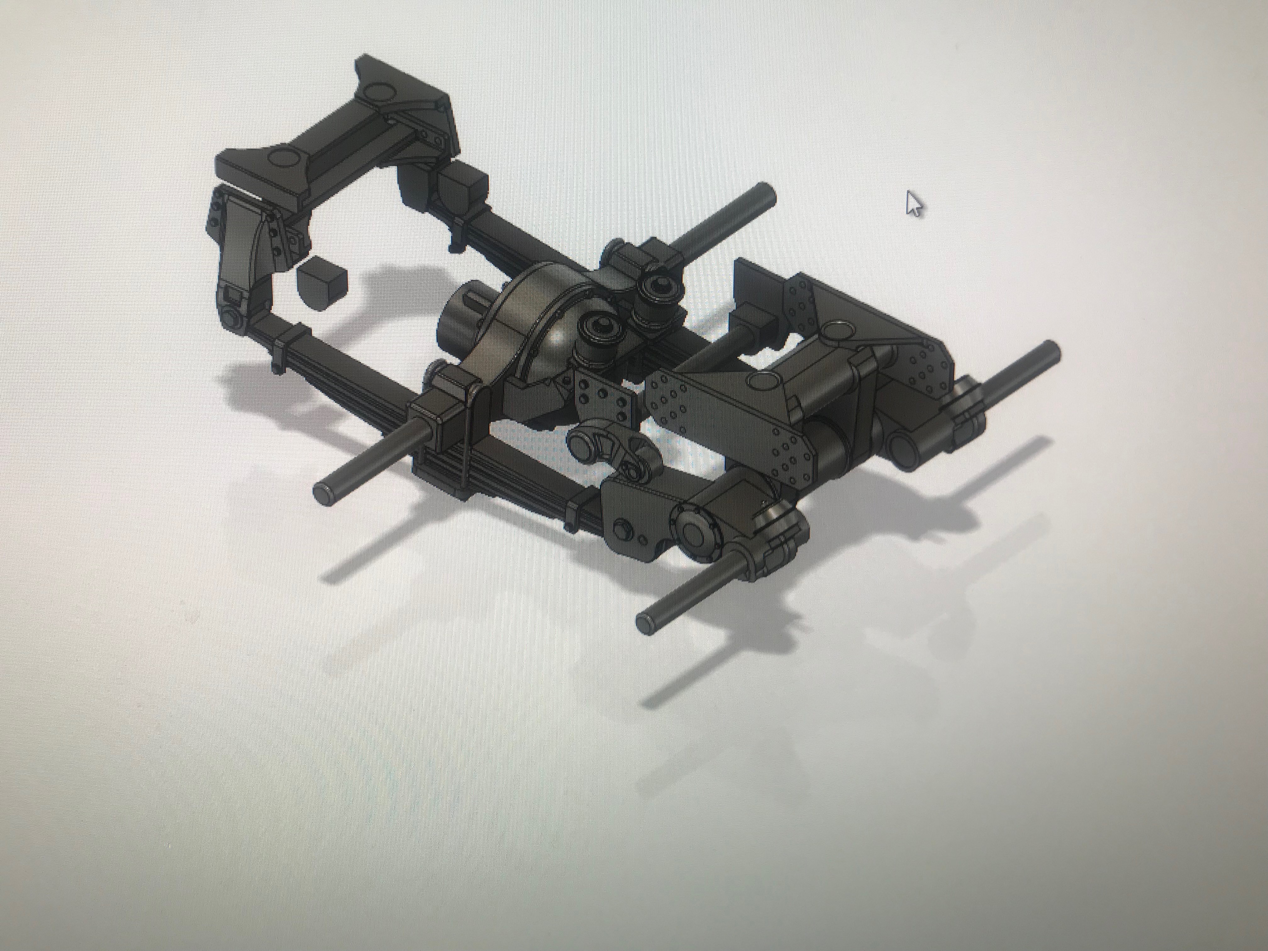 Volvo A-ride boggie axel kit