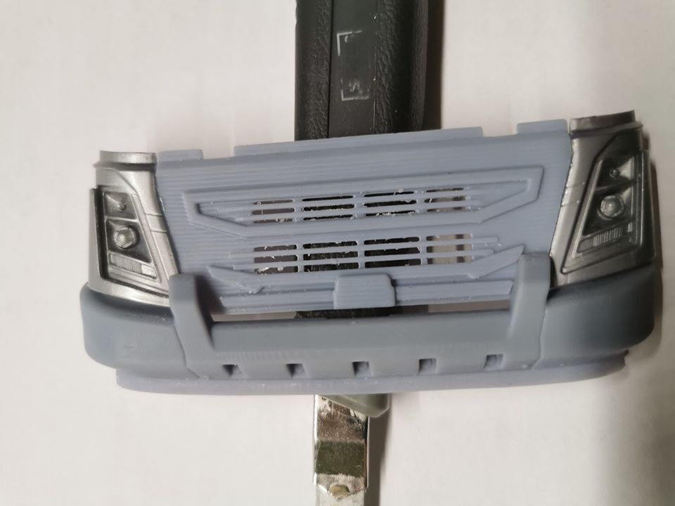 Volvo FH4 Construction bumper and grille 