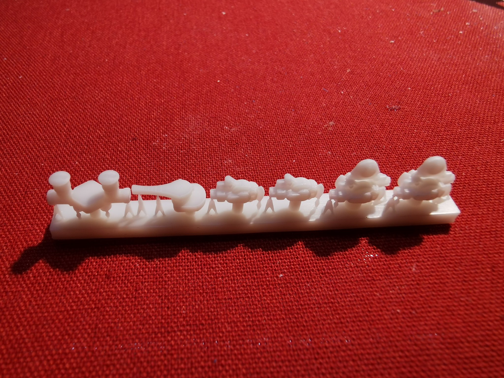 Air-kit  and hight adjustment for trailers 1:24 Resin  (v.1)