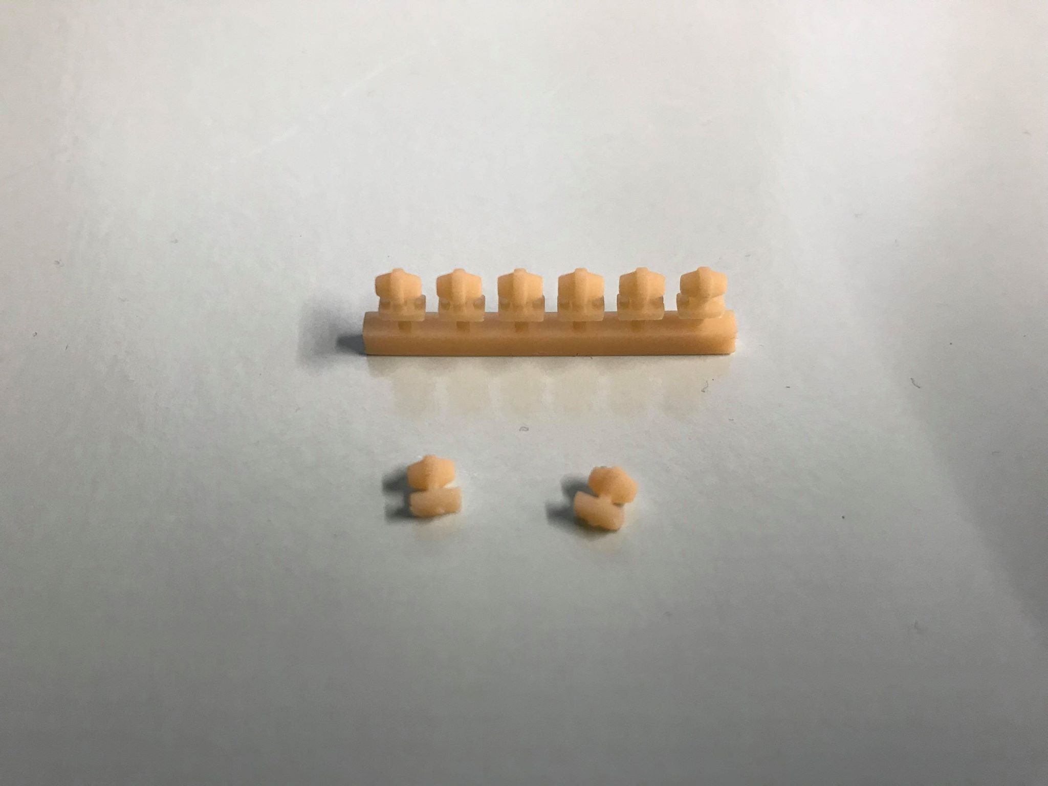 Marker-lights 6-pack  1:24 resin (version 2)