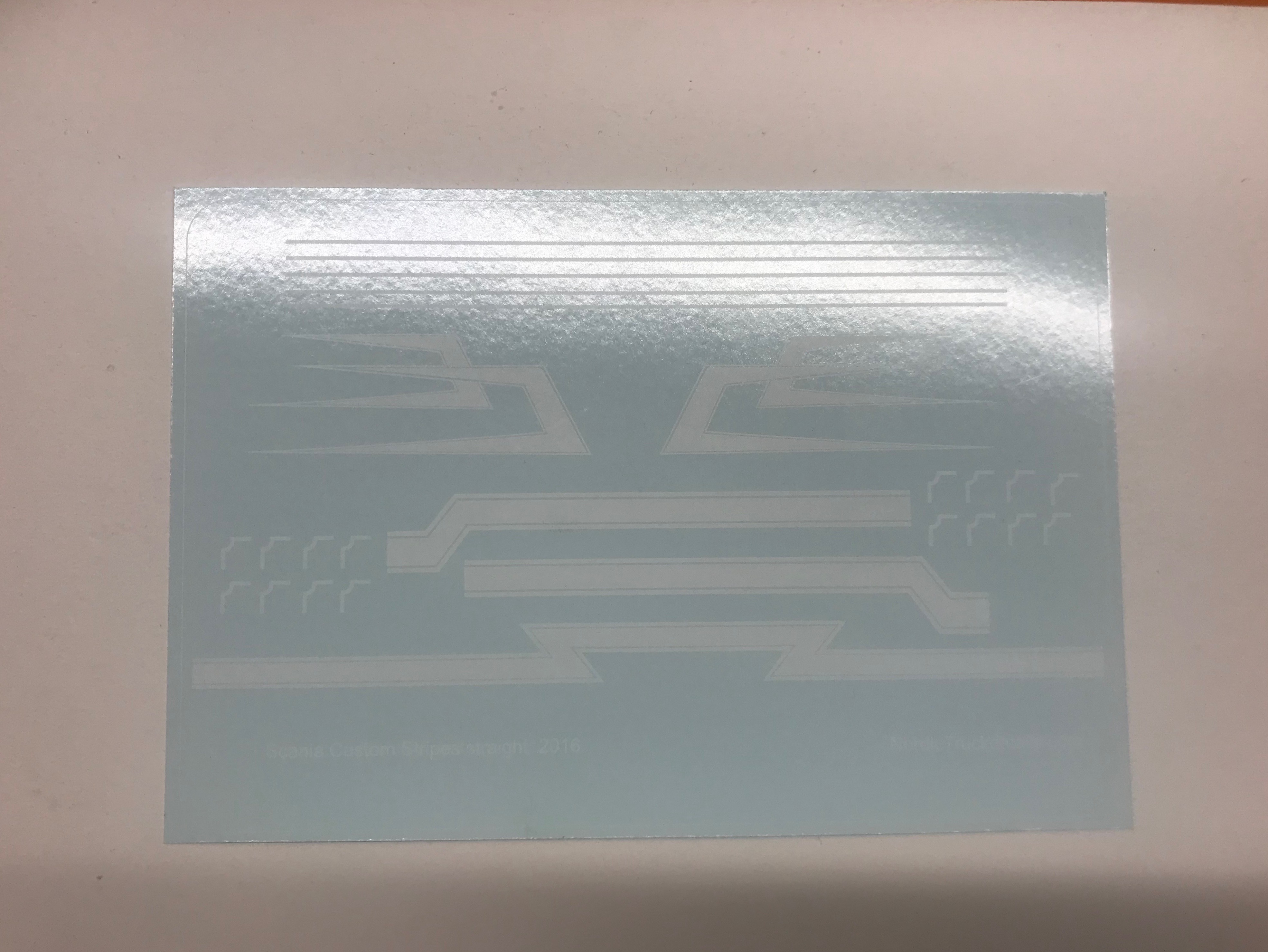 Scania R Straight Lines Holland Style  Decals Kit