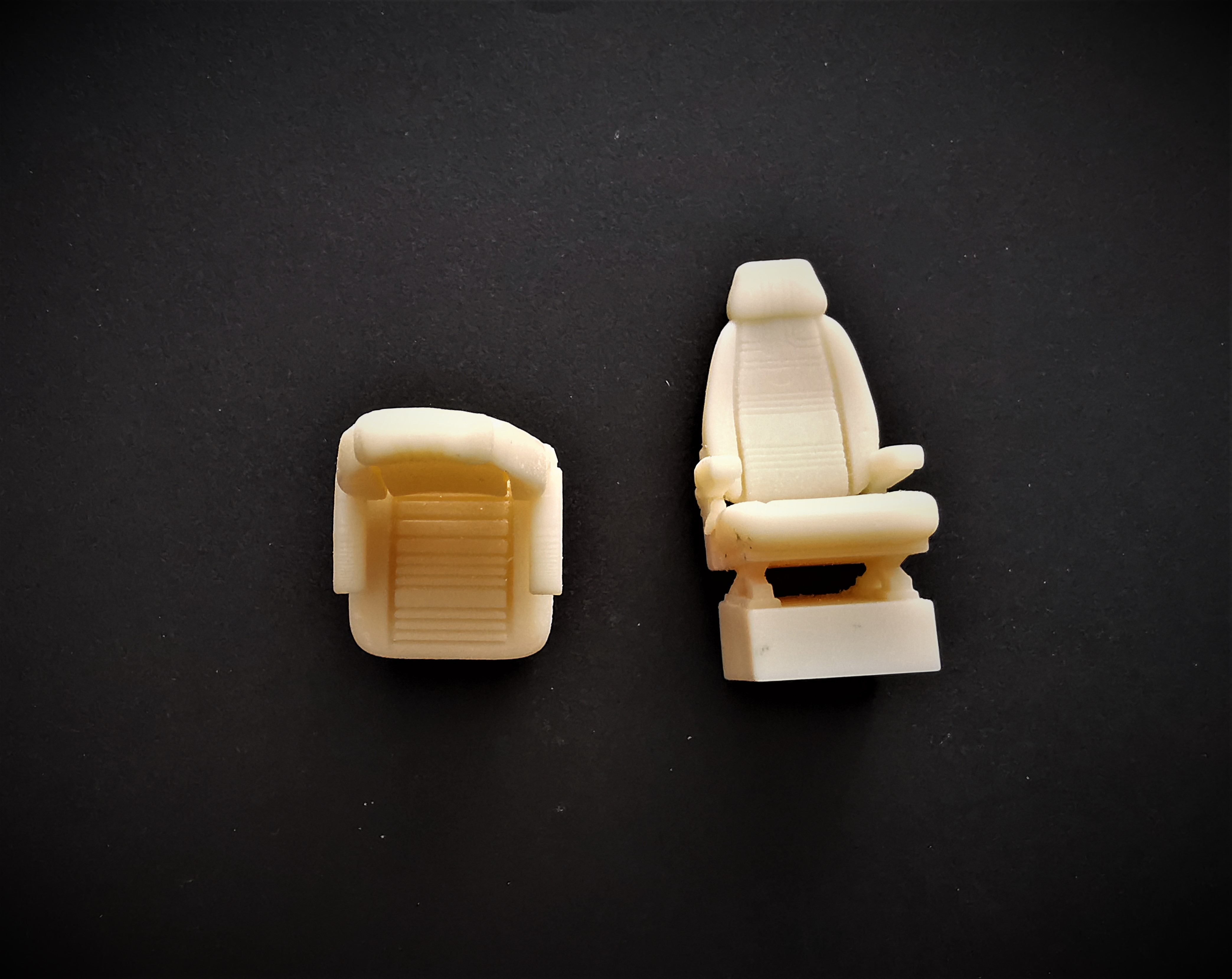 Scania delux stolar 1:24 resin 2-pack