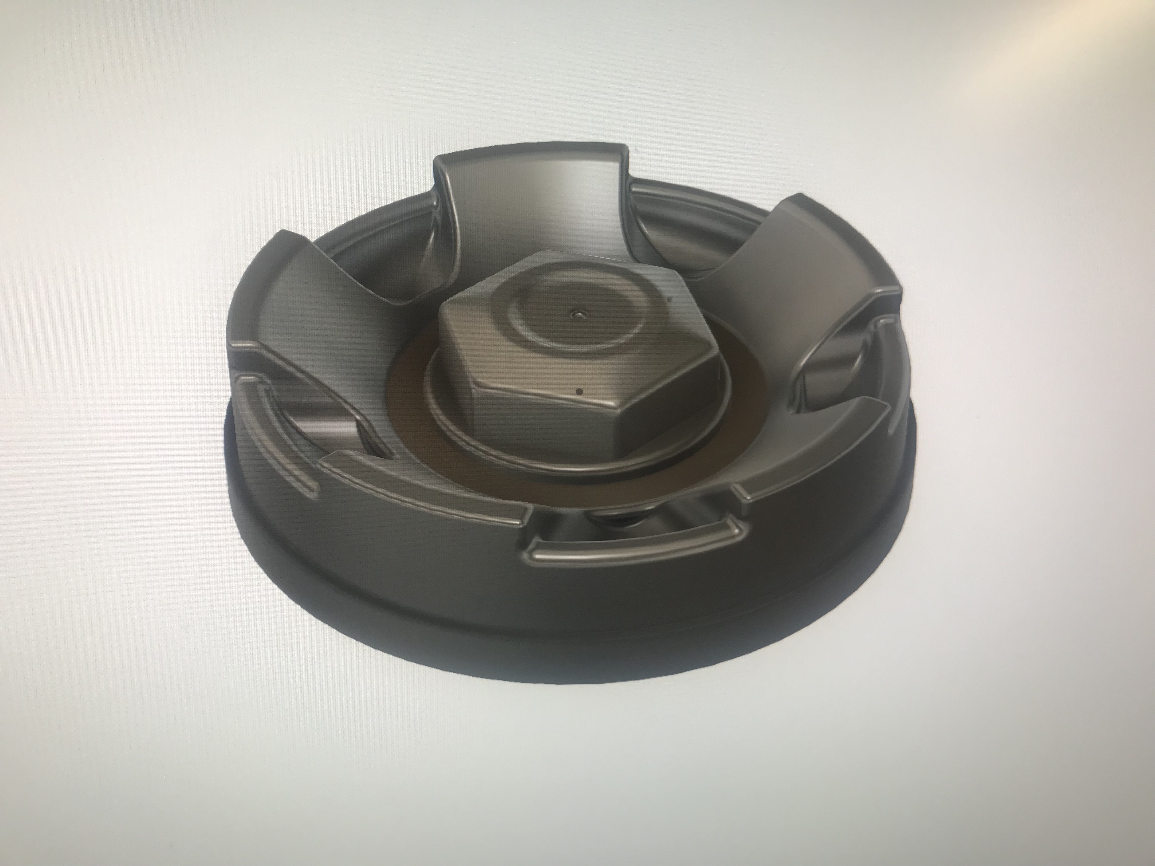 Volvo FH4 Fronthub CAP (fits to Italeri Volvo FH4 original frontwheels) 2pcs