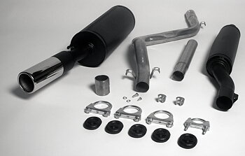 SPORTAVGASSYSTEM 2"  VW Golf 1, Scirocco 74-83