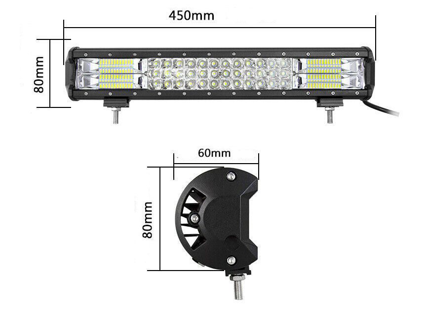 LED RAMP 7D, RAK 18" / 252*